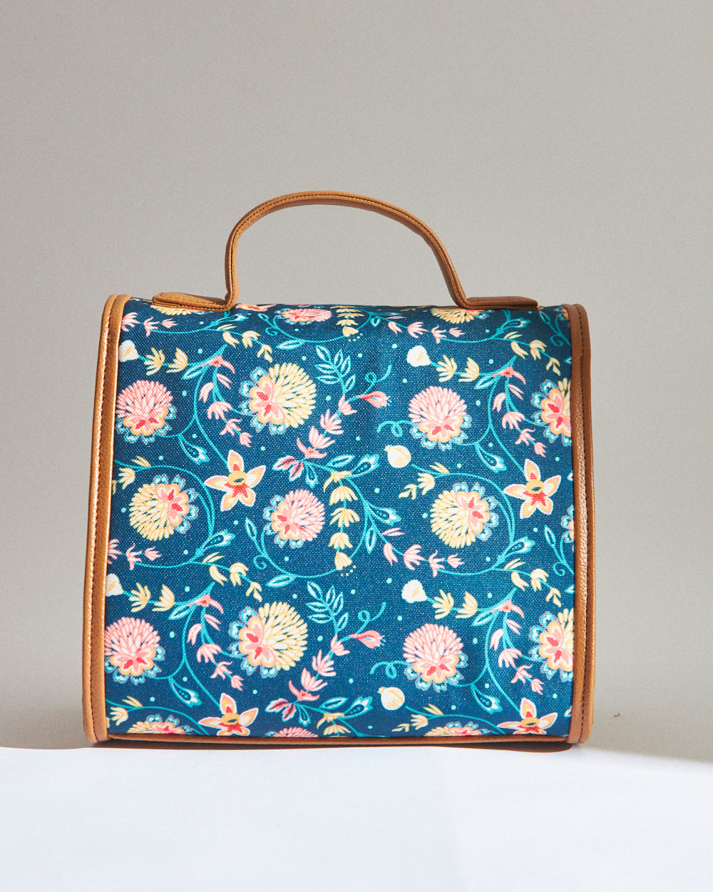 Teal by Chumbak Blue Bloom Crossbody Bag