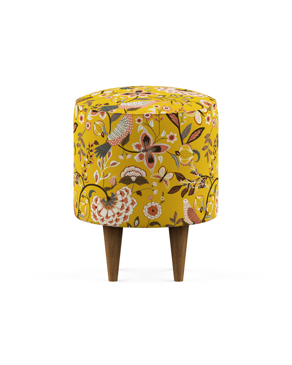 French Pouffe - Dragon Fruit