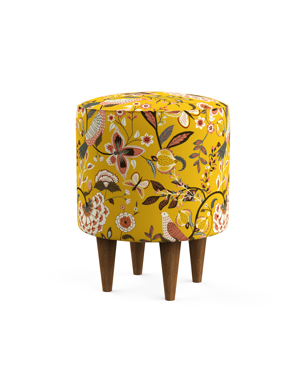French Pouffe - Dragon Fruit