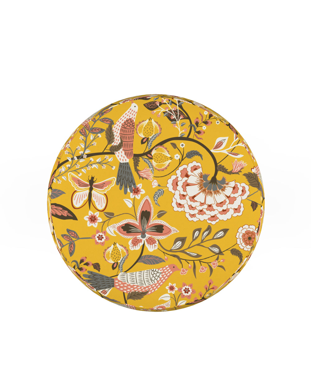 French Pouffe - Dragon Fruit