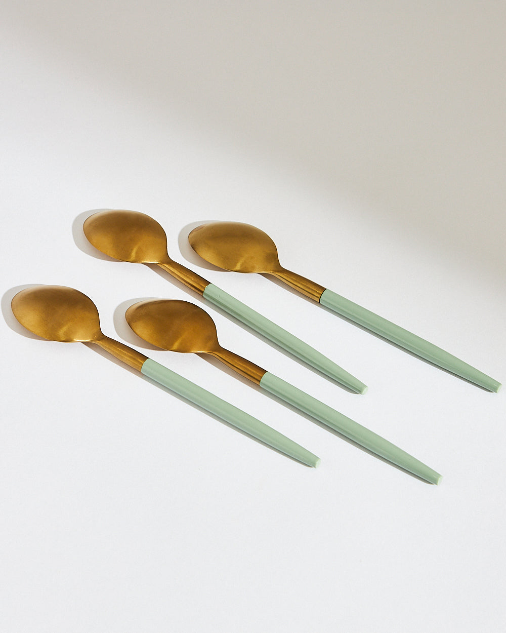 Essentials Dessert Spoons Blue (Set of 4)