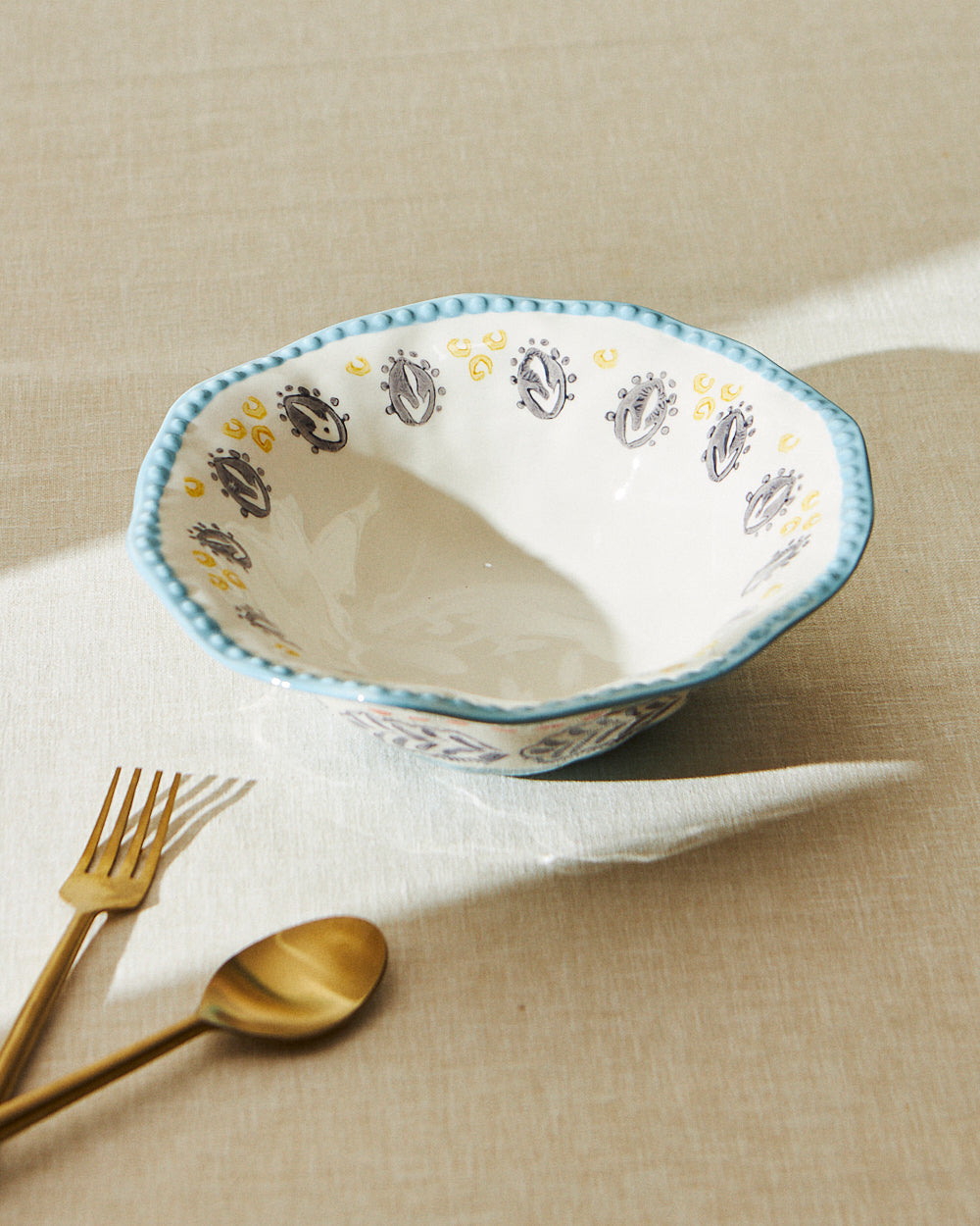 Pixel leaf Serving Bowl - Large