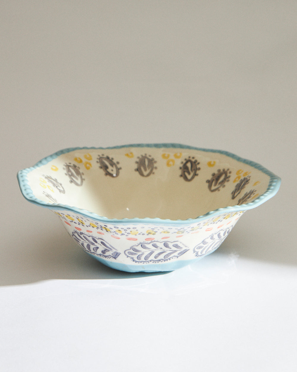 Pixel leaf Serving Bowl - Large