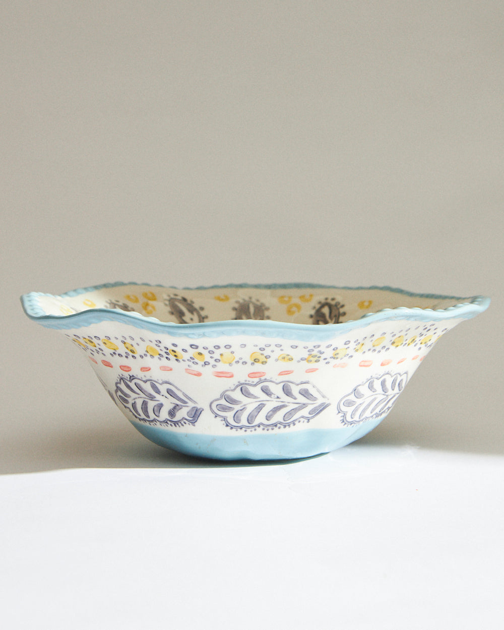 Pixel leaf Serving Bowl - Large