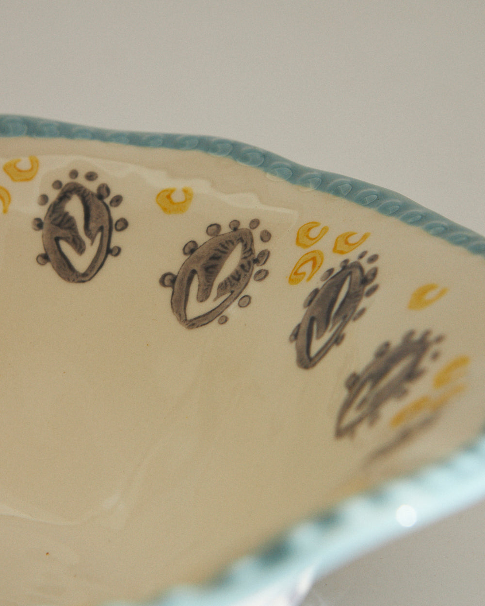 Pixel leaf Serving Bowl - Large