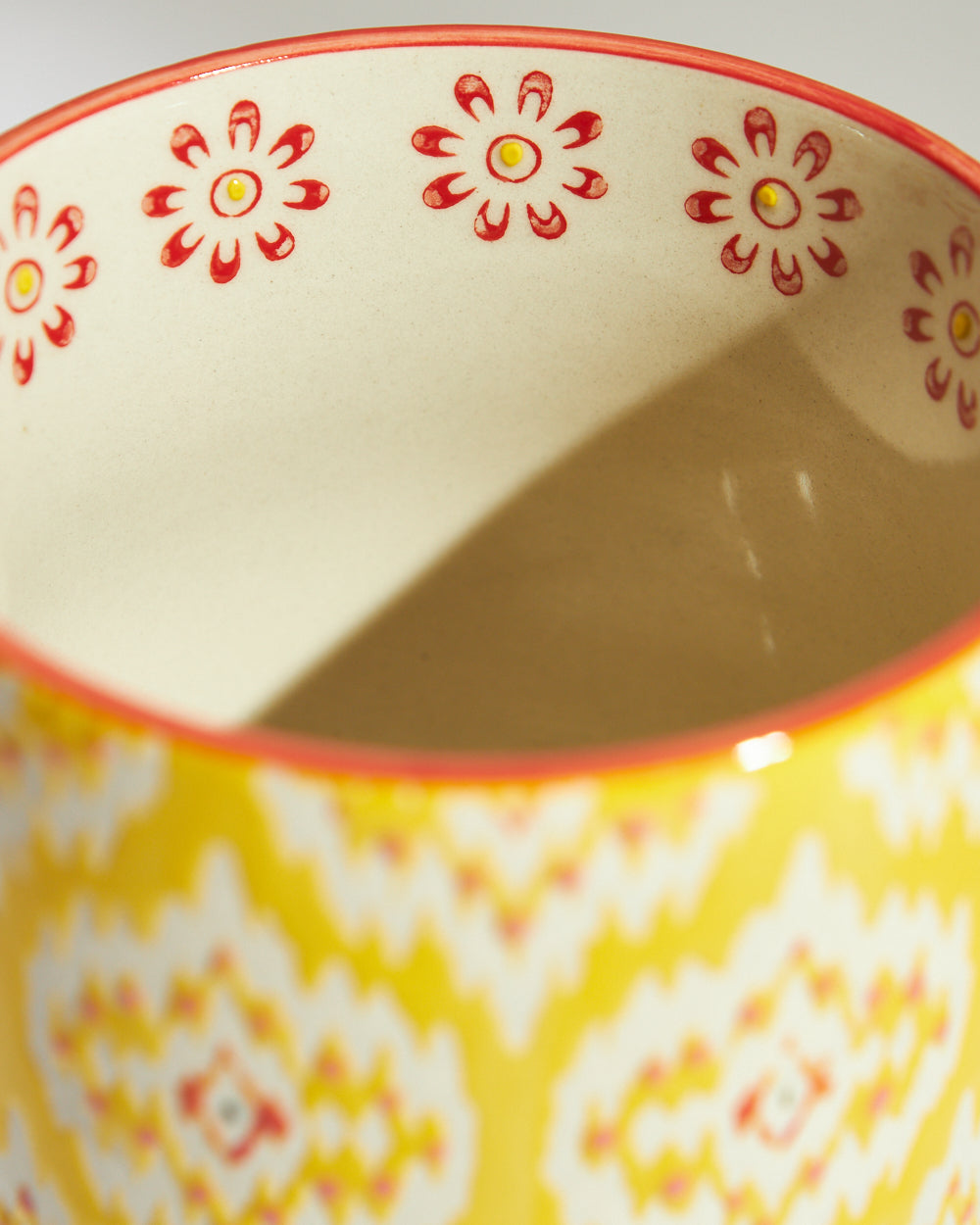 Ikat Fusion Mug | Yellow