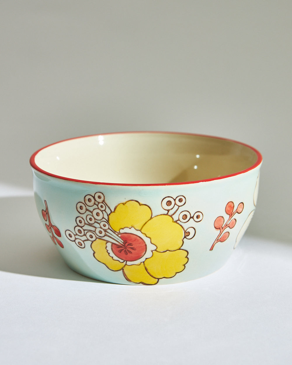 Hibiscus Bloom Snack Bowl | Mint