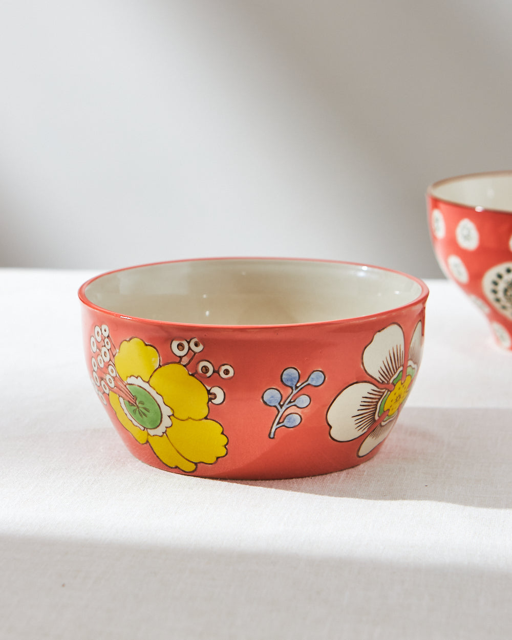 Hibiscus Bloom Snack Bowl | Red