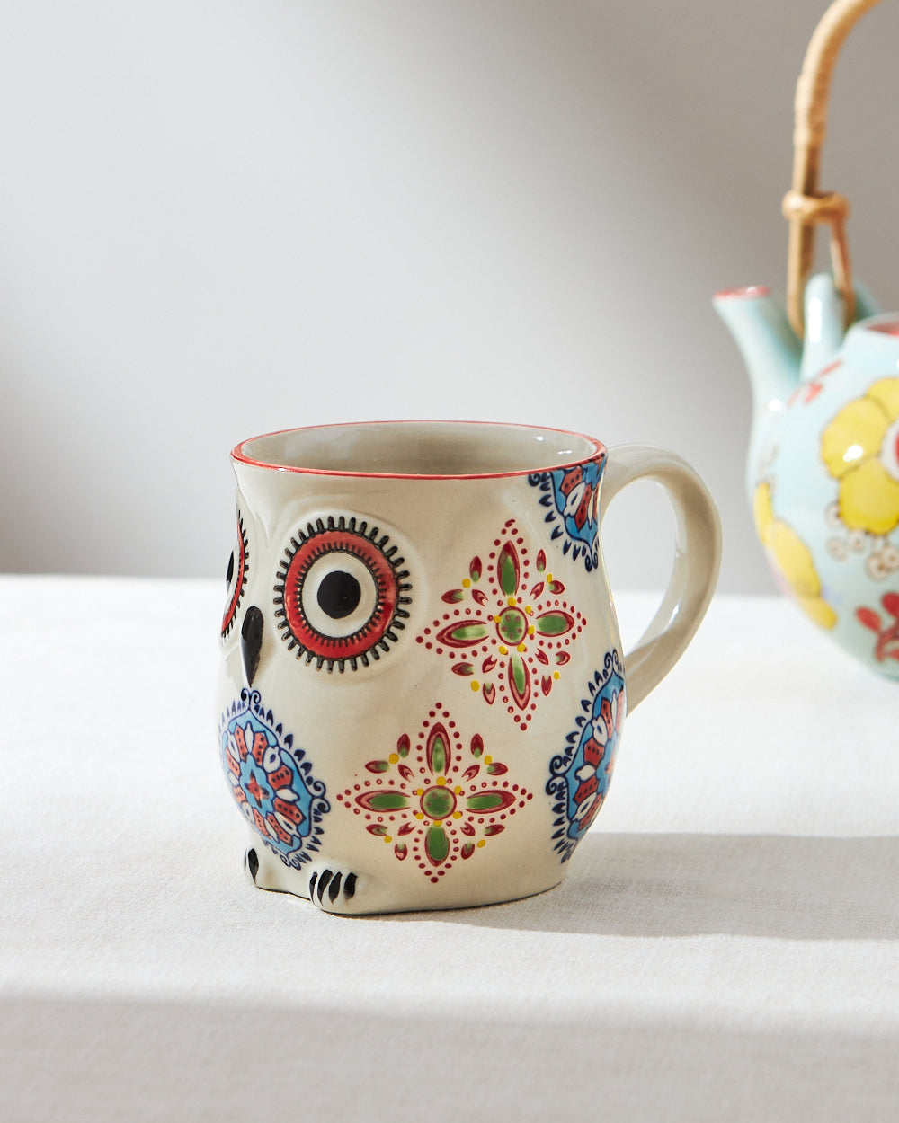 Boho Chakras Owl Mug