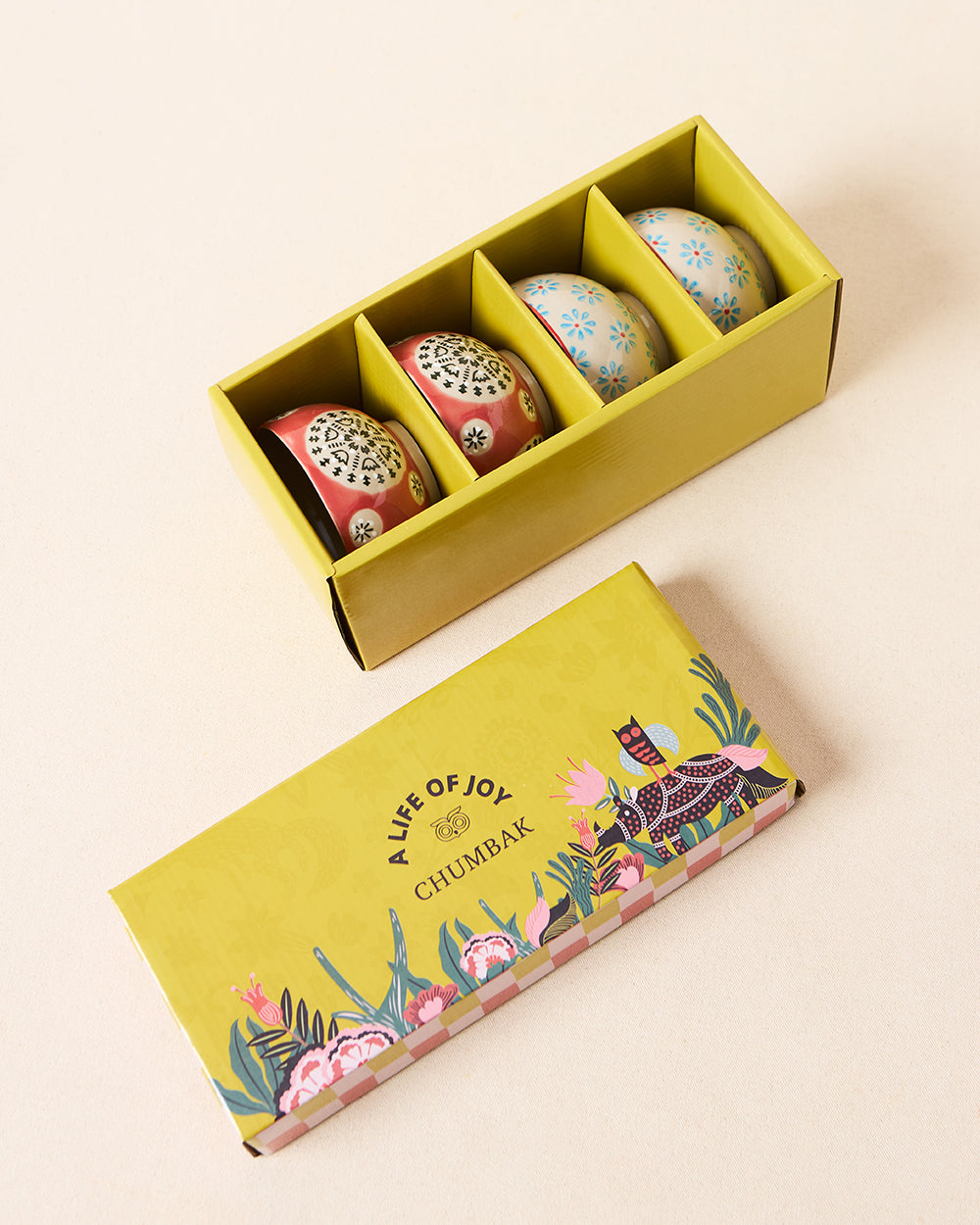 Boho Chakras Bowls | Set of 4