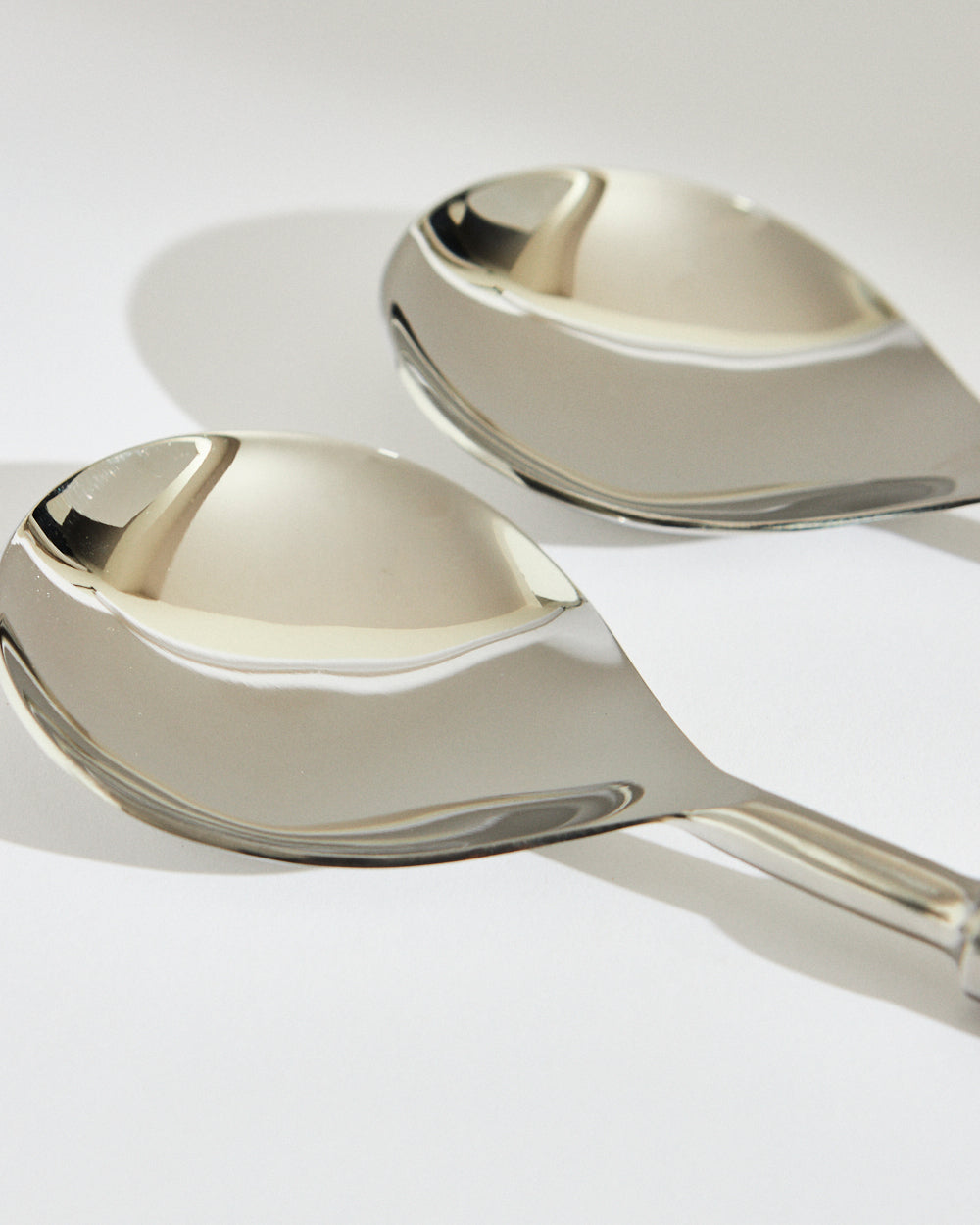 Pixel Paisley Serving Spoons Black (Set of 2)