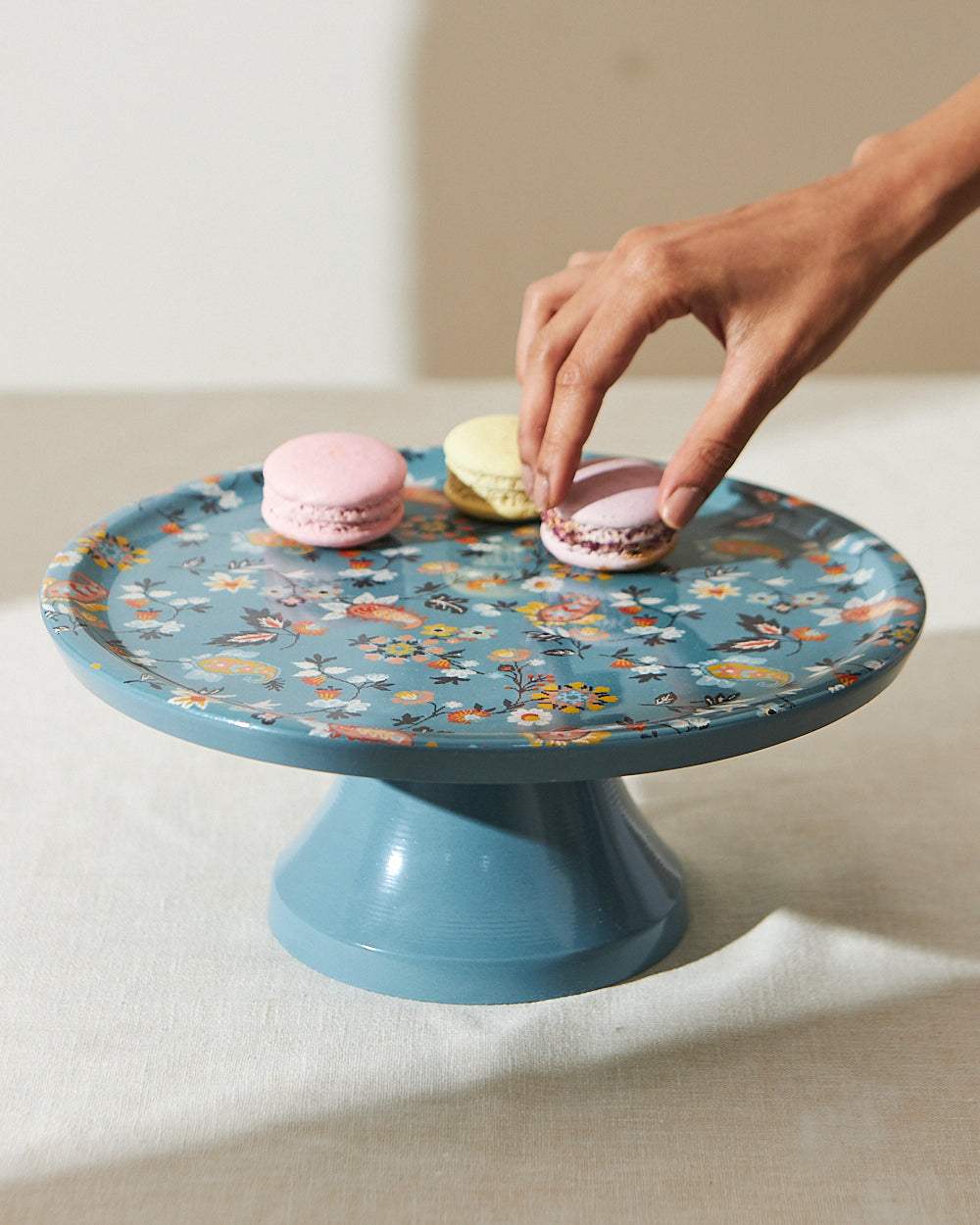 Pixel Paisley Cake Stand