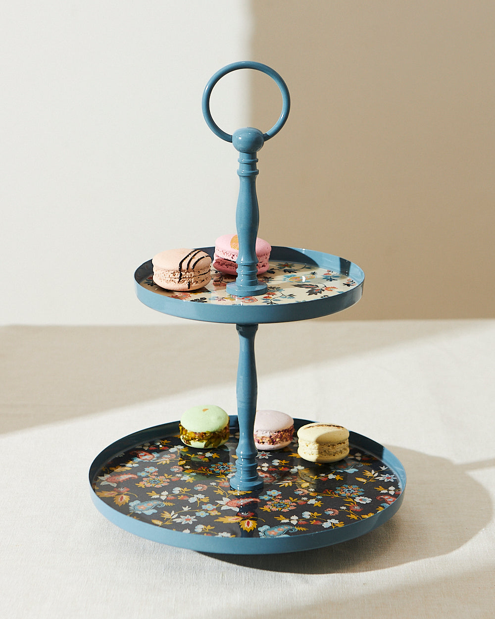 Pixel Paisley Tiered Snack Platter