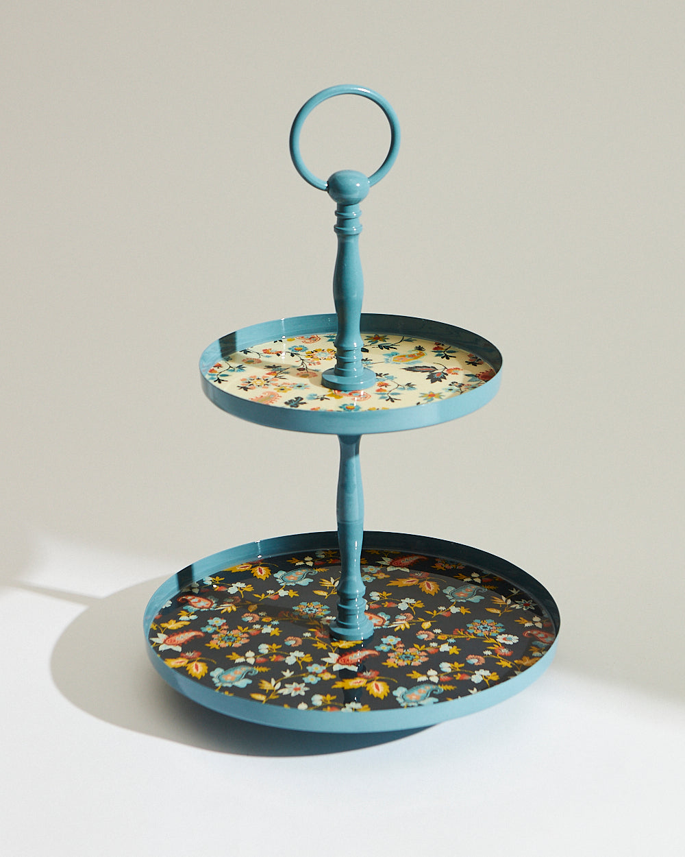 Pixel Paisley Tiered Snack Platter