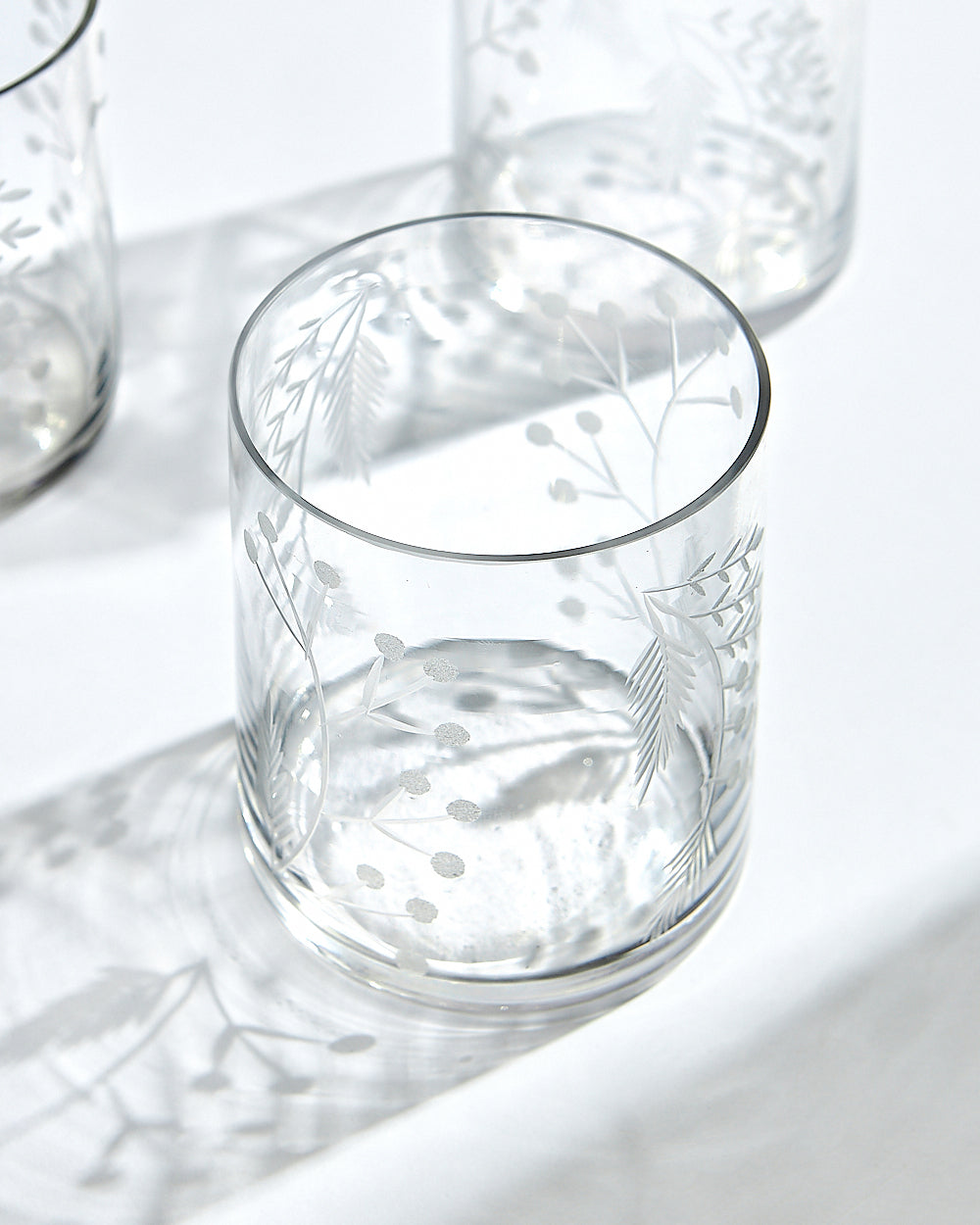 House Party Glass Tumblers - Set of 4