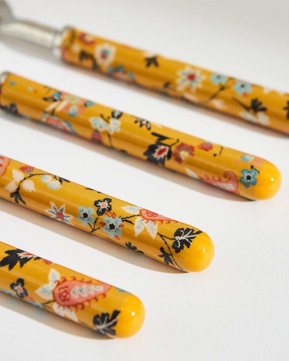 Pixel Paisley Tea Spoons
Yellow (Set of 4)