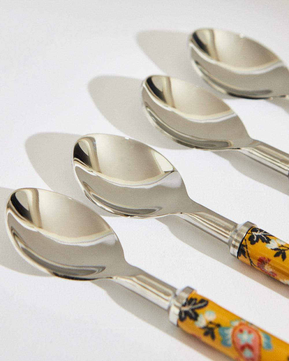 Pixel Paisley Tea Spoons
Yellow (Set of 4)
