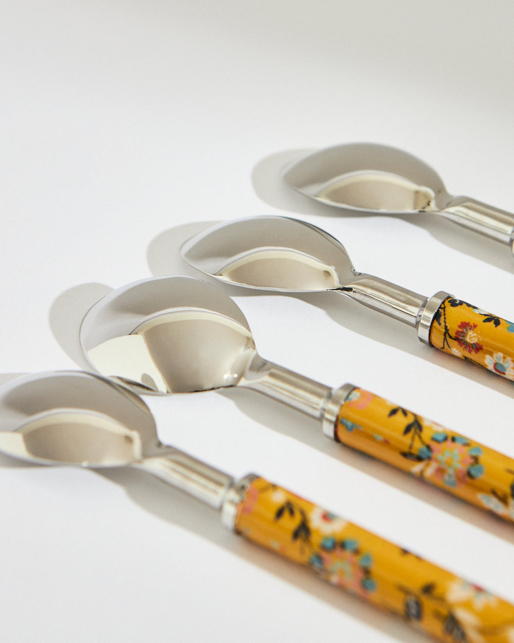 Pixel Paisley Tea Spoons
Yellow (Set of 4)
