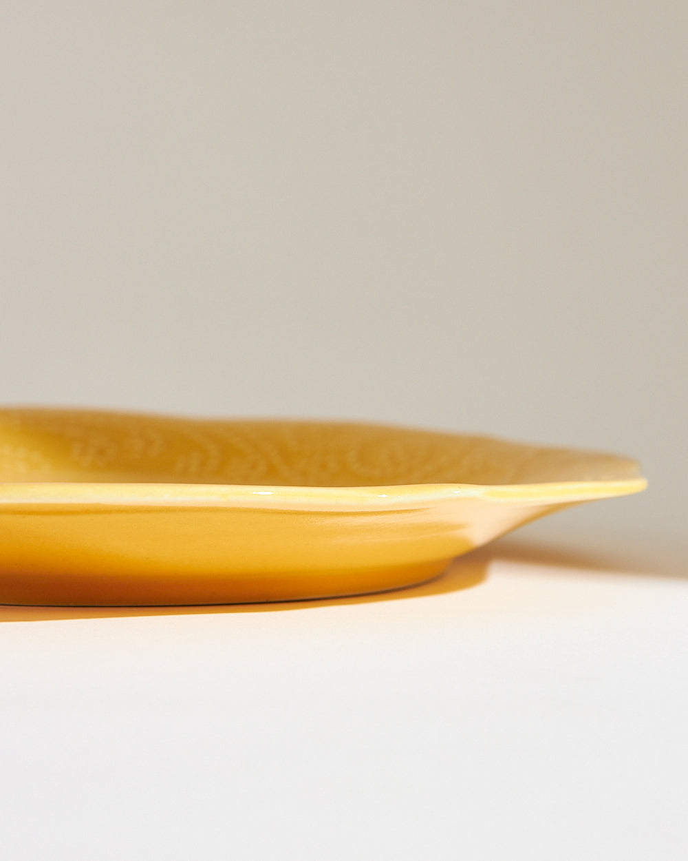 Essentials Lace Dinner Plate, Yellow