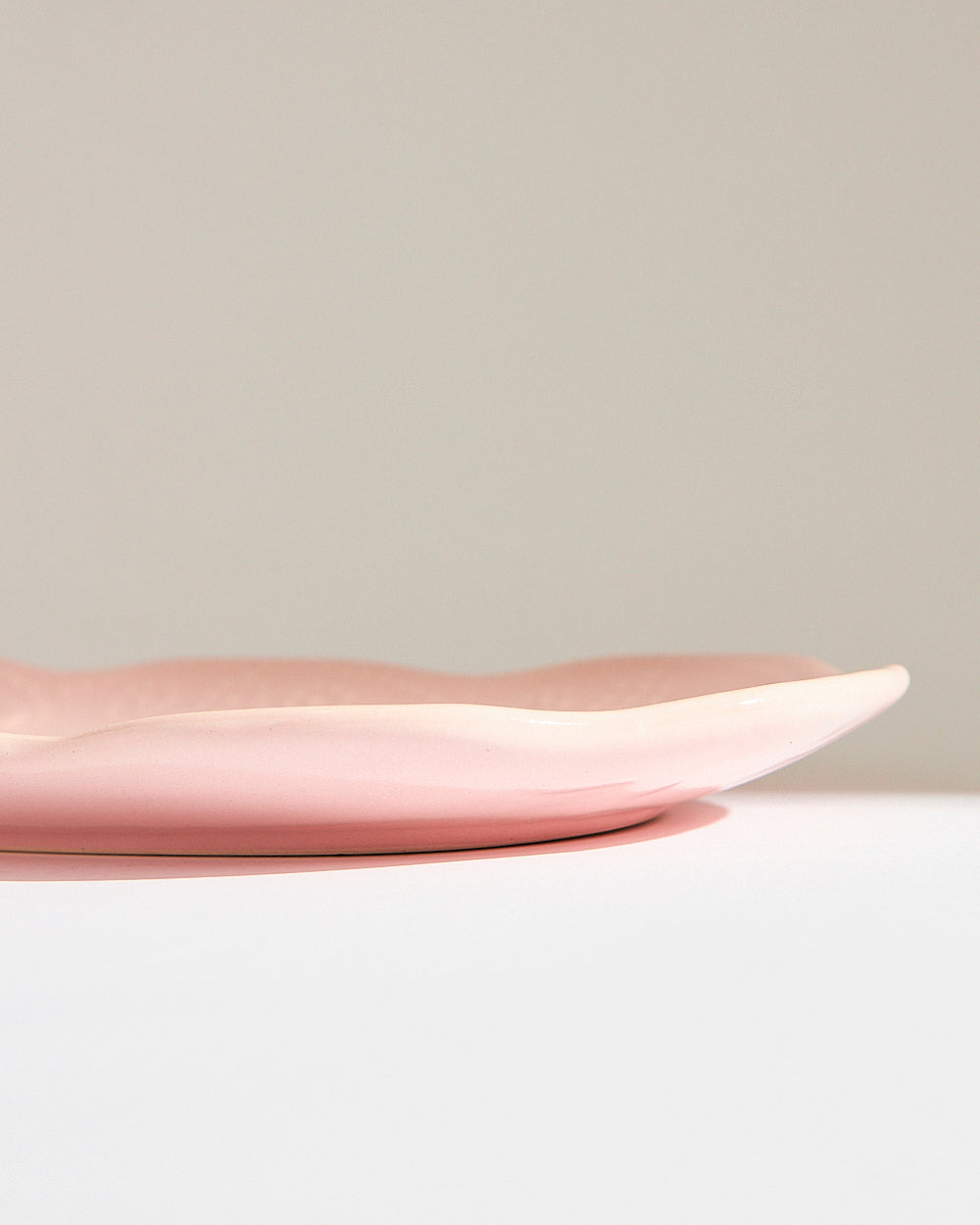Essentials Lace Platter, Pink