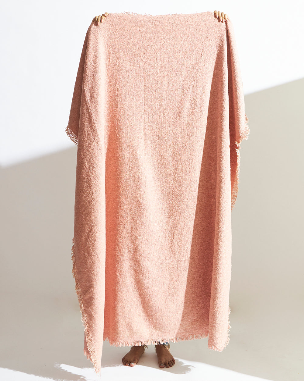 Essentials Barn Throw, Pink