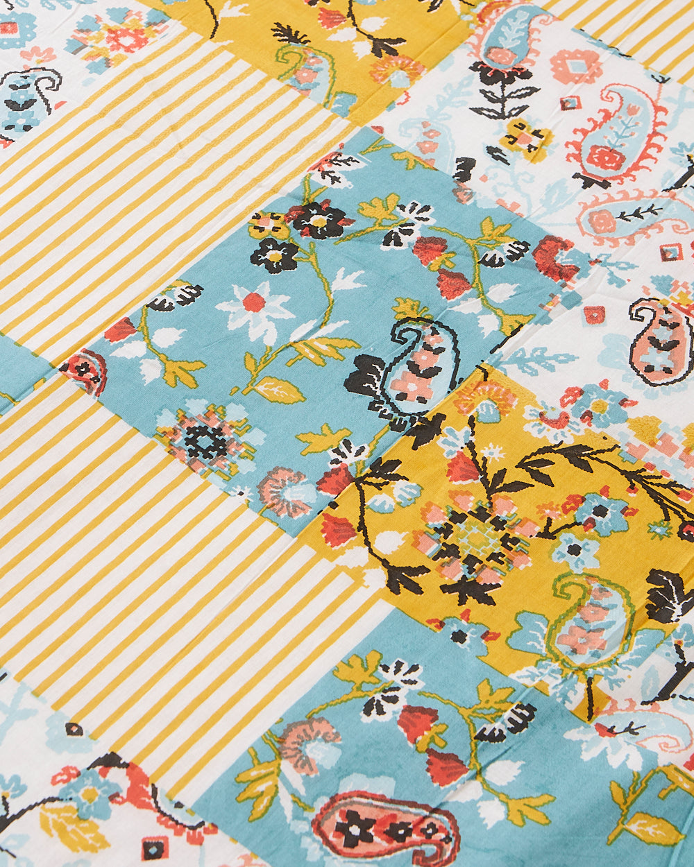 Cotton Dohar | Pixel Paisley, Single