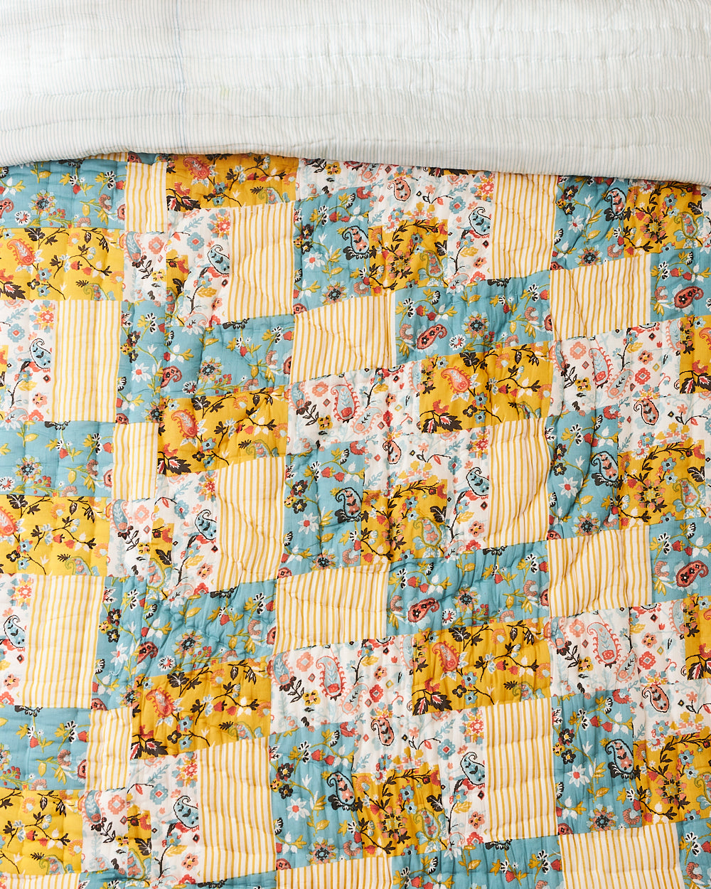 Cotton Quilt | Pixel Paisley, Single
