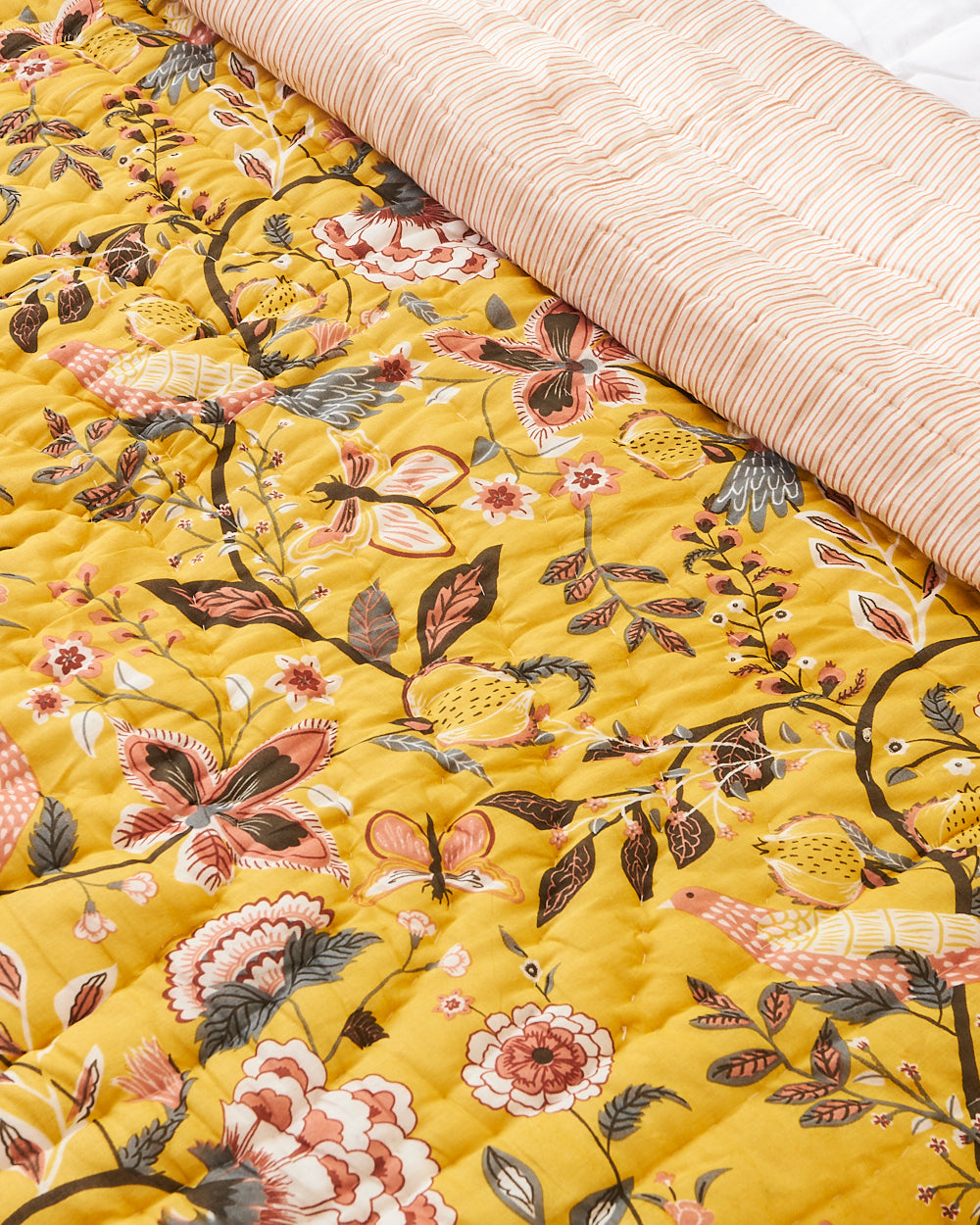 Cotton Quilt | Dragonfruit , Single