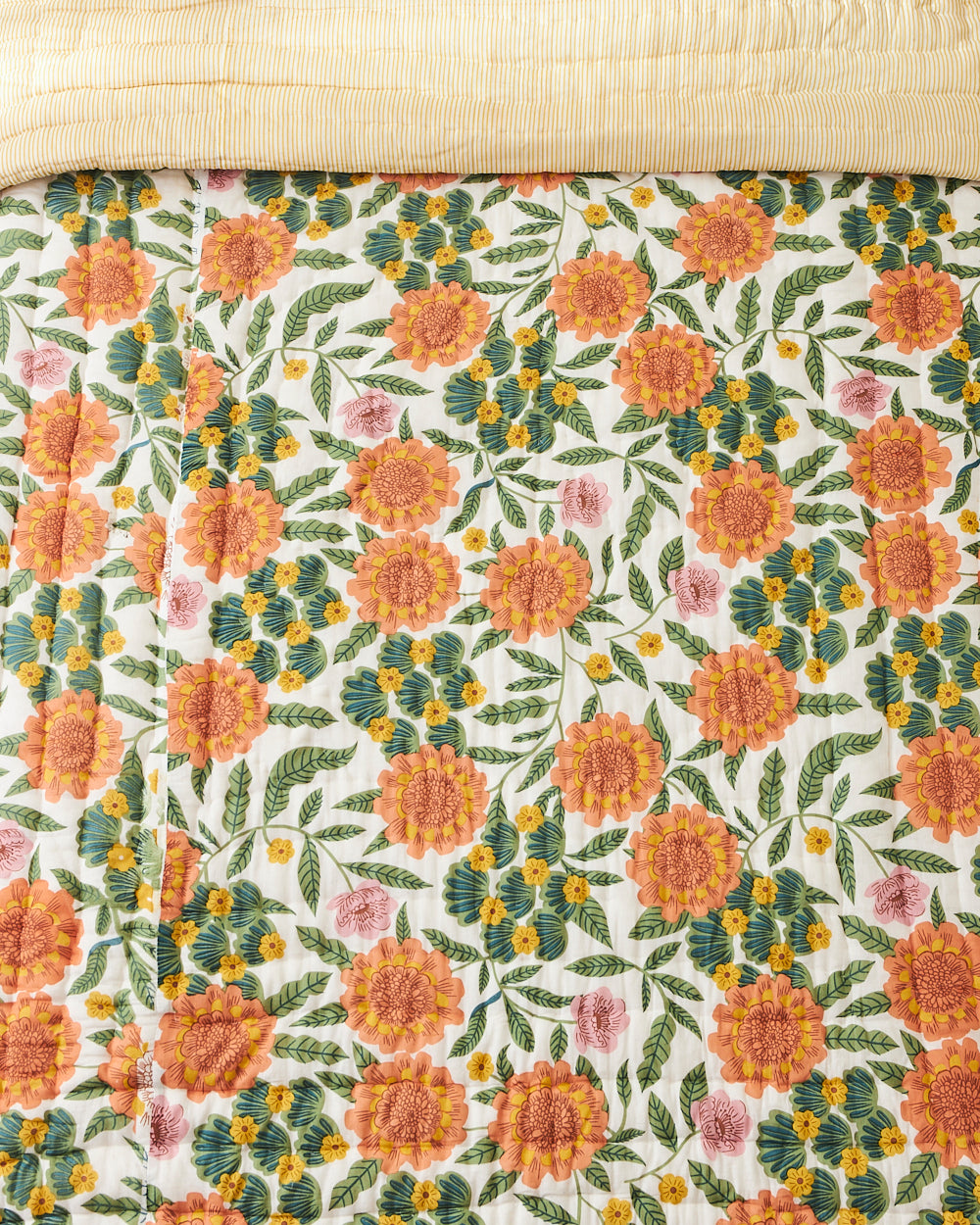 Cotton Quilt | Marigold, Double