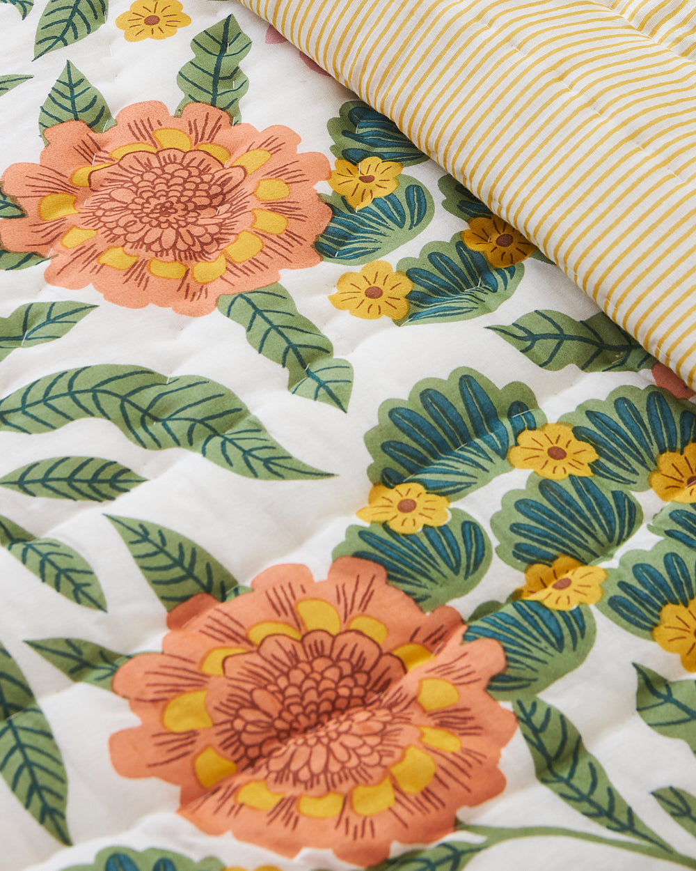 Cotton Quilt | Marigold, Double