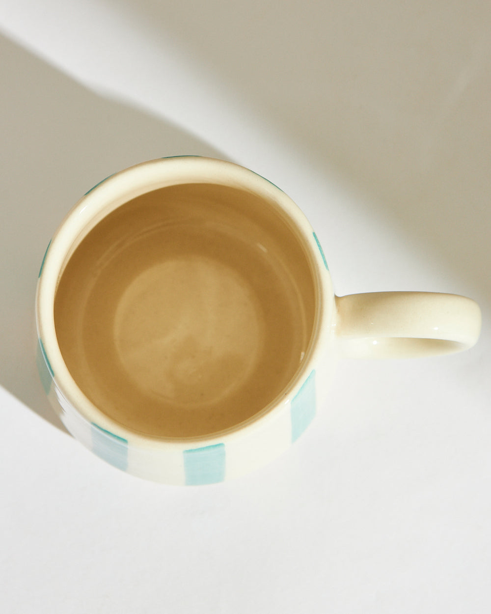 Essentials Love Stripes Mug -Green