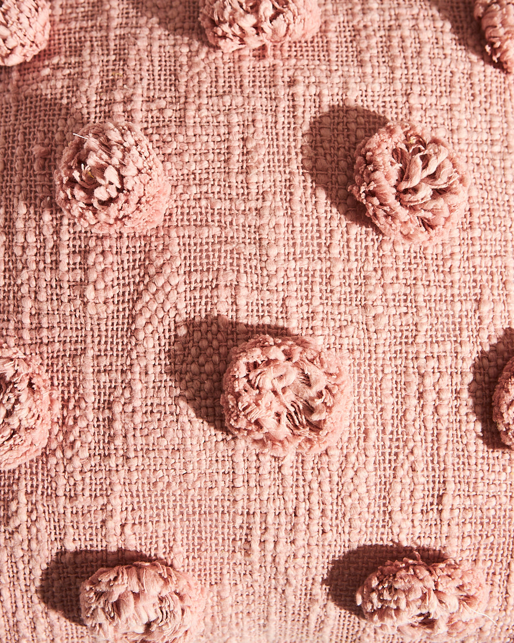 Essentials Polka Cushion Cover, Pink