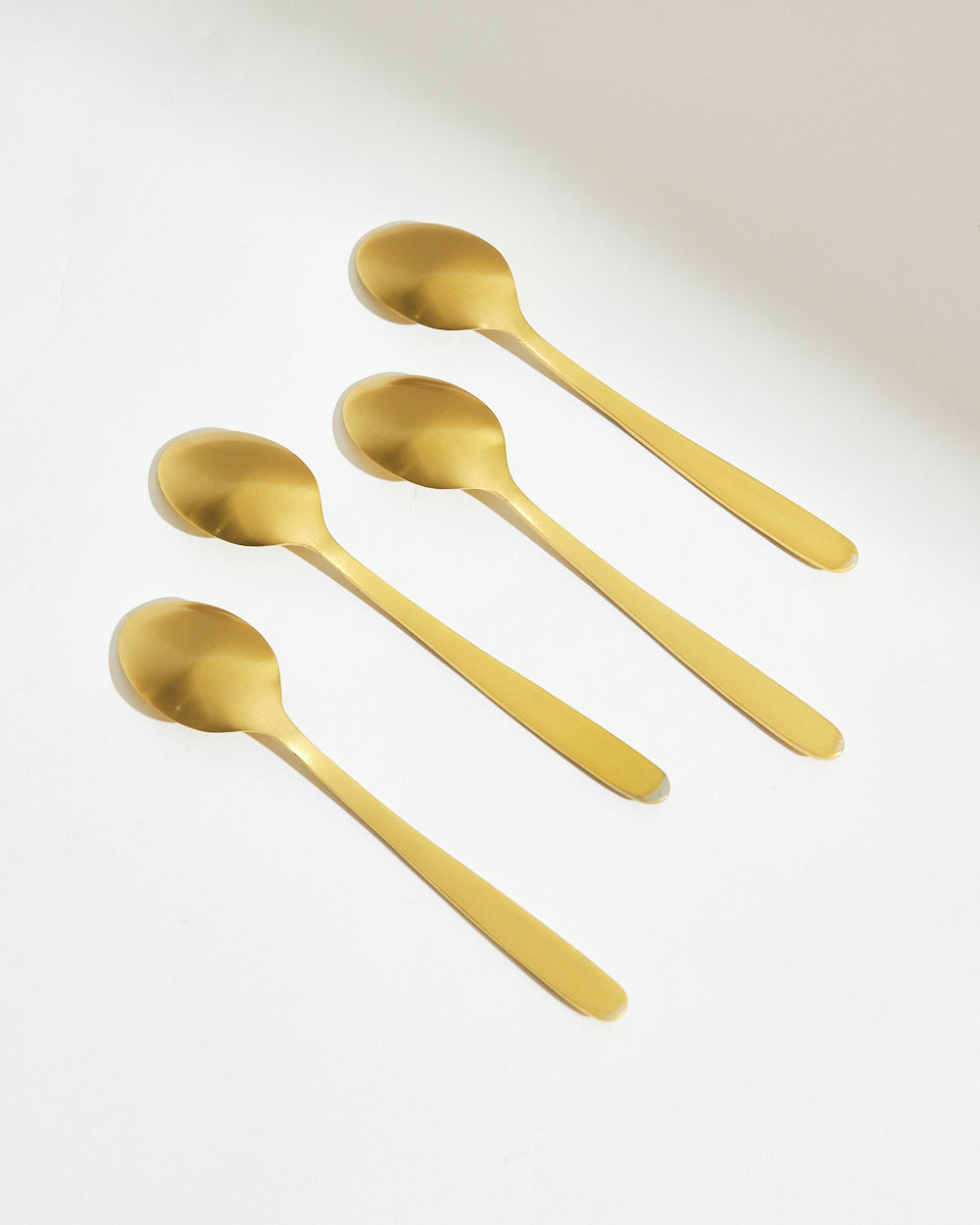Classic Gold Dessert Spoons - Set of 4