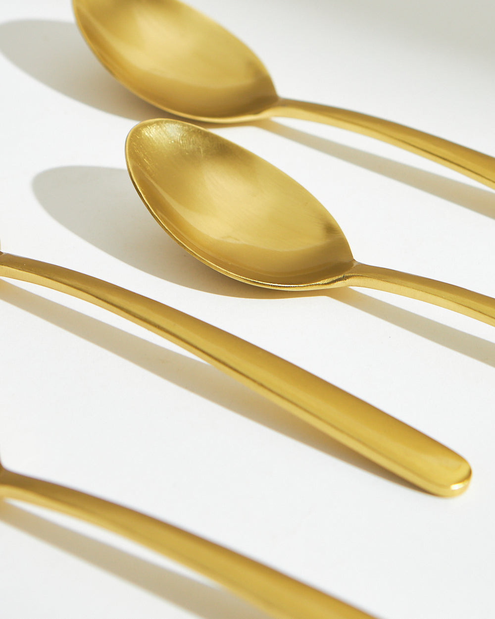 Classic Gold Meal Spoons - Set of 4
