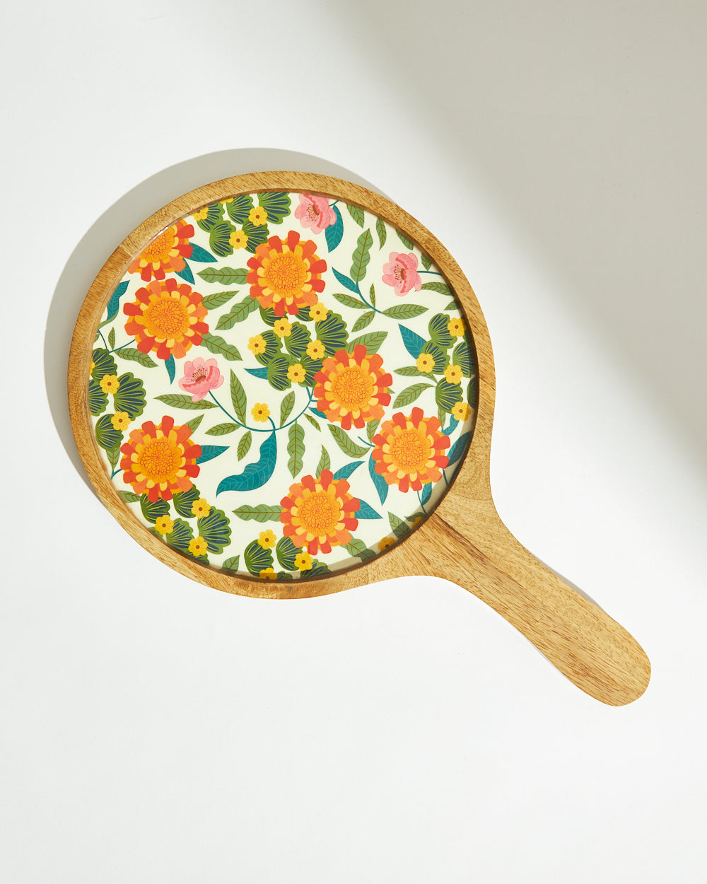Marigold Cheese Platter | Wood