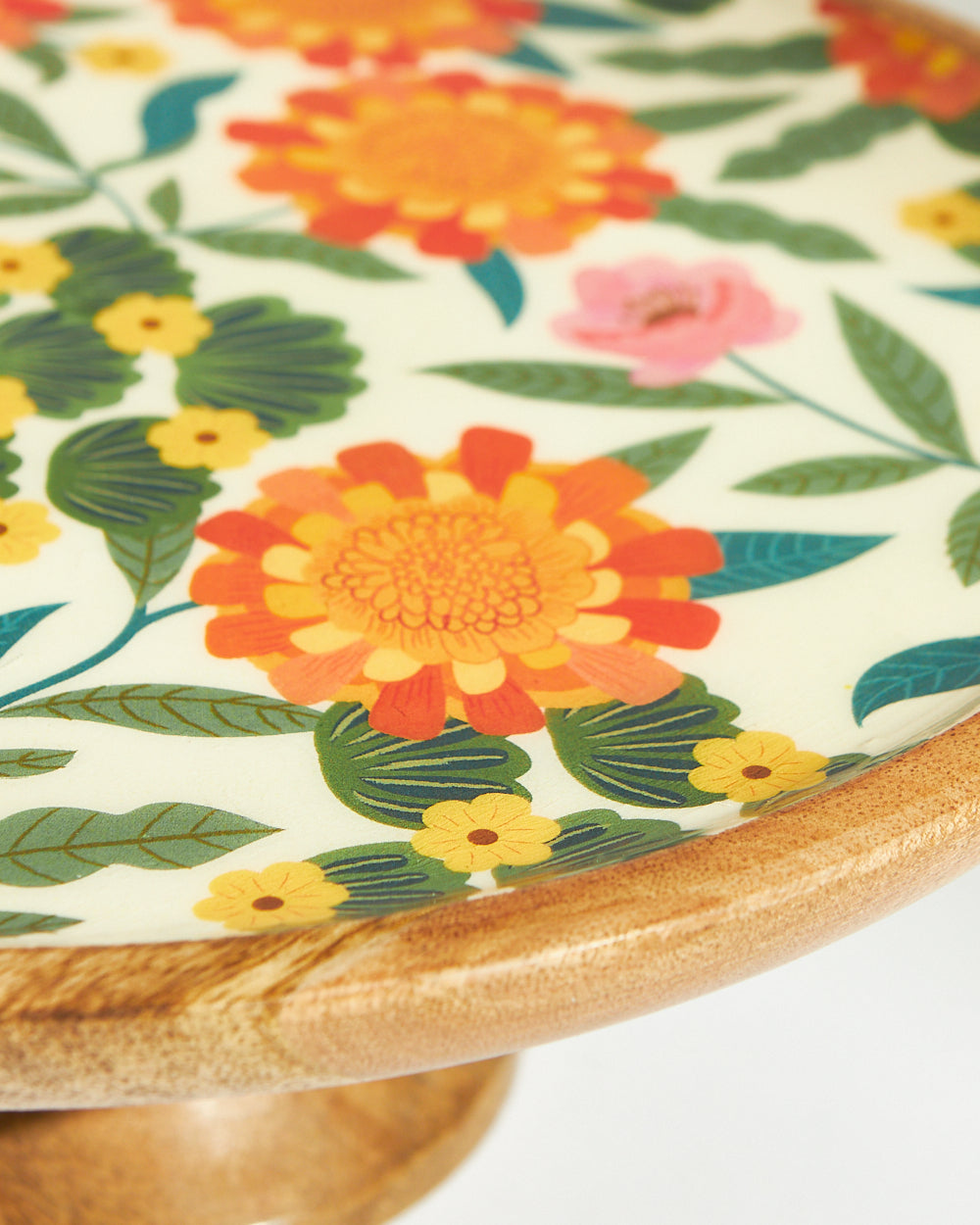 Marigold Cake Stand | Wood