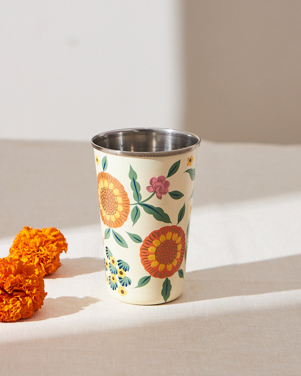 Marigold Large Tumbler, White