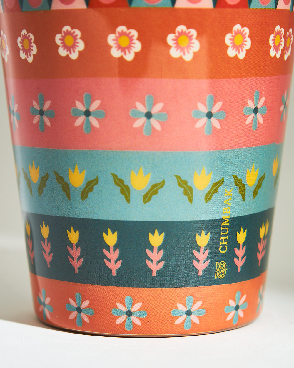 Marigold Streaks Mini Tumbler | Copper