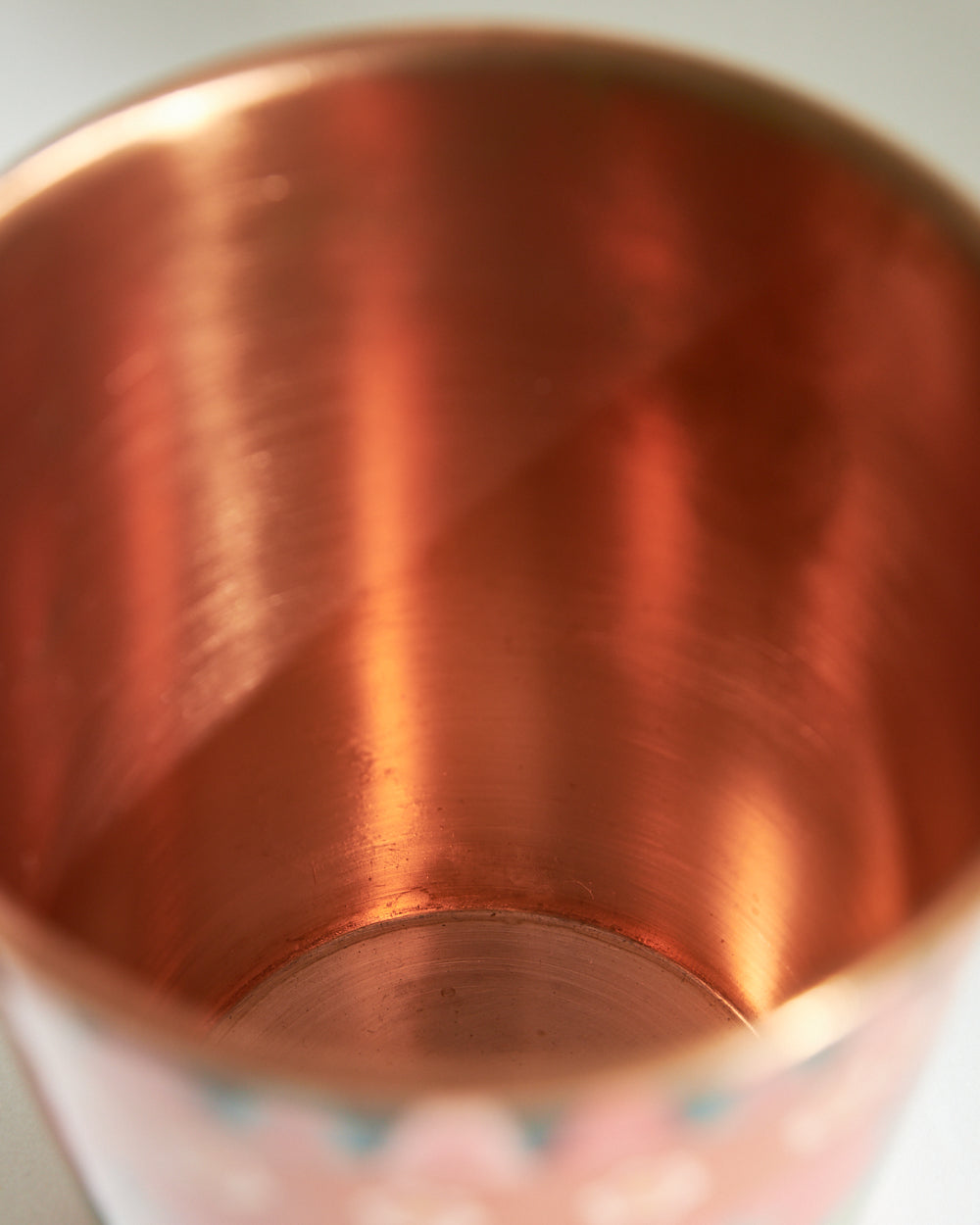 Marigold Streaks Mini Tumbler | Copper