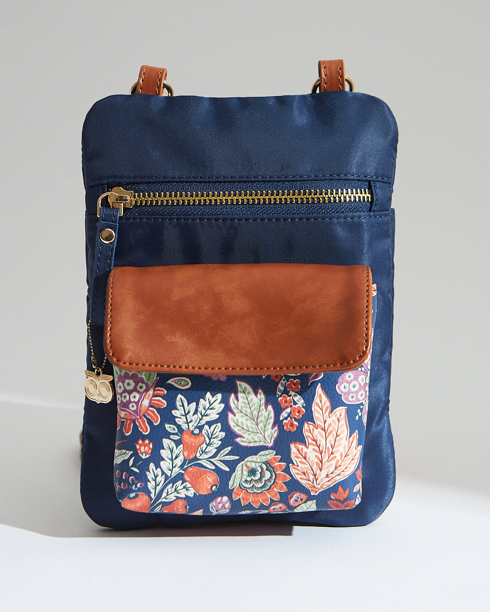 Batik Bloom Cross Body Bag