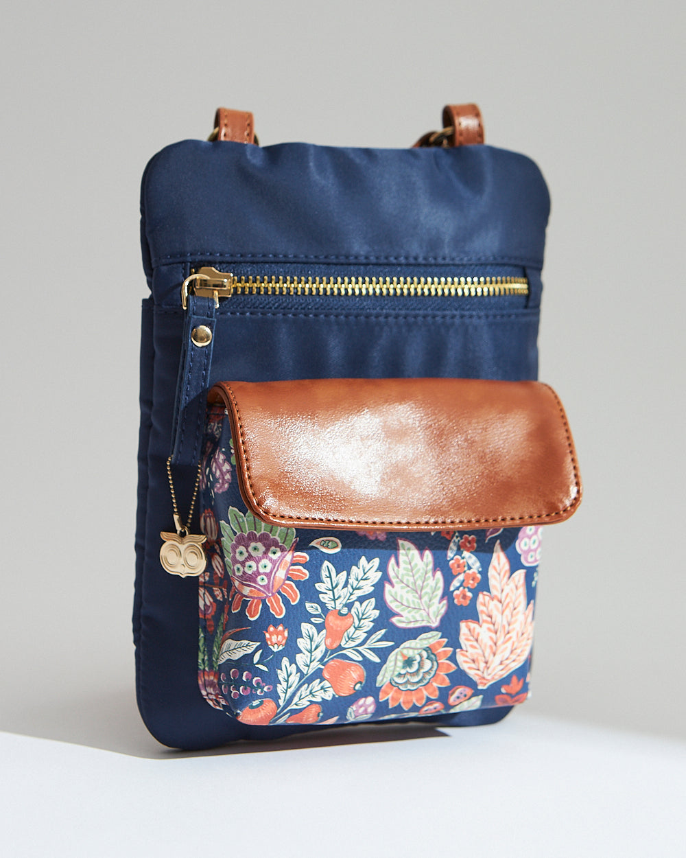 Batik Bloom Cross Body Bag