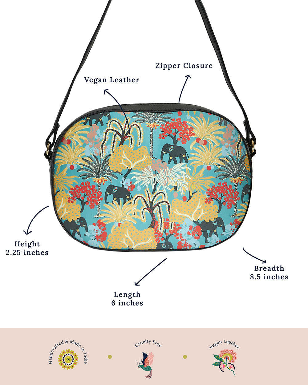 Jungle Drama Sling Bag