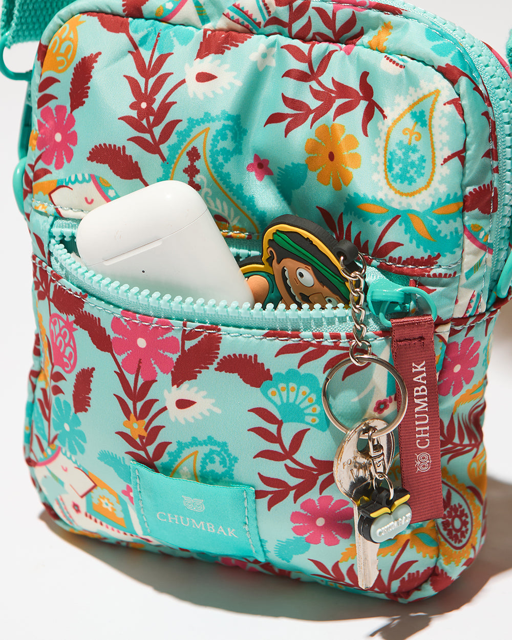 Mini Resort Crossbody Bag | Adjustable Sling| Water Resistant Fabric