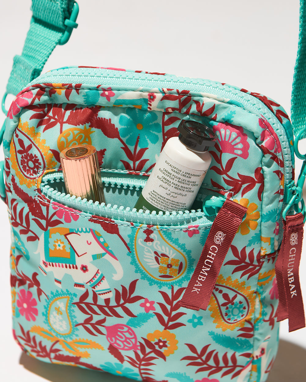 Mini Resort Crossbody Bag | Adjustable Sling| Water Resistant Fabric