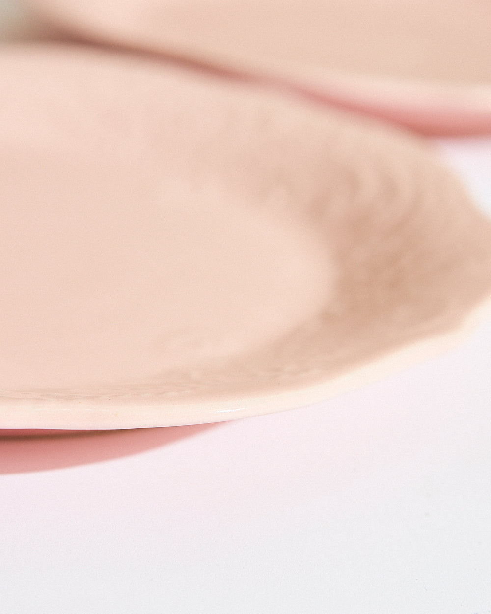 Essentials Lace Dinner Plate, Pink