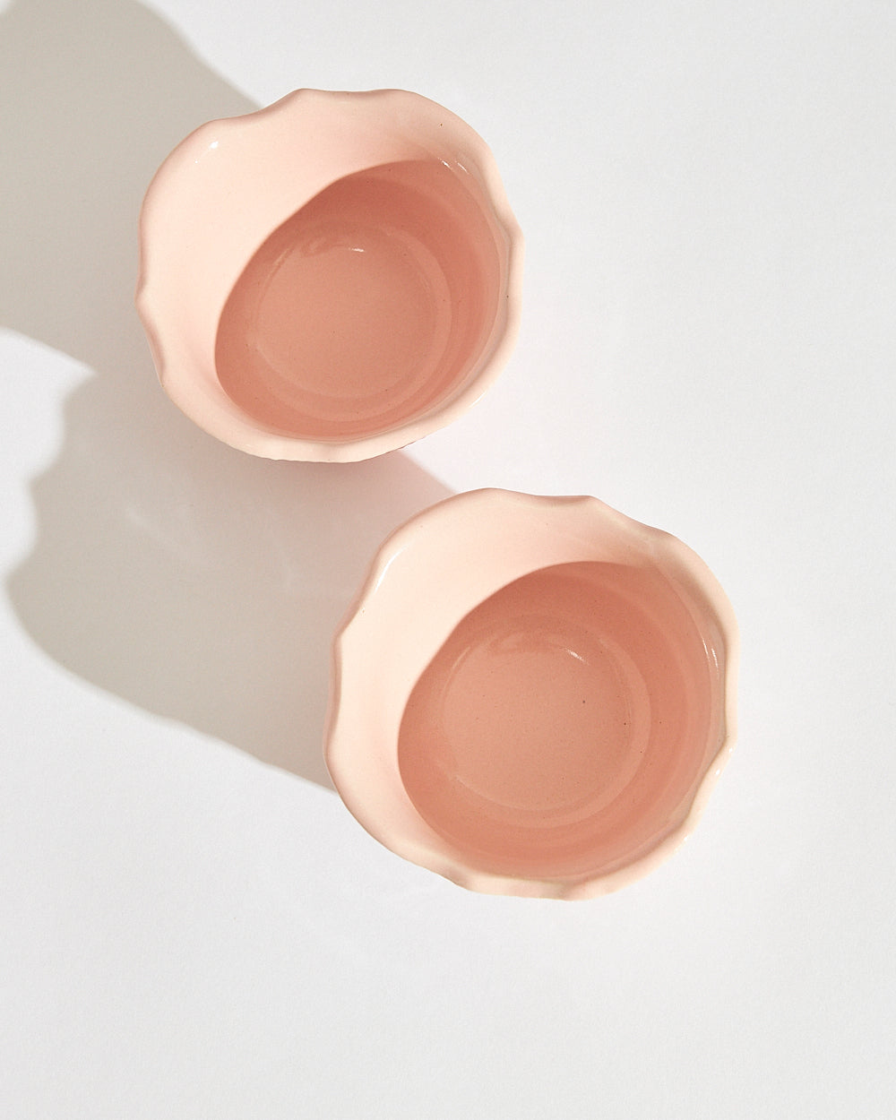 Essentials Lace Serving Bowl,Pink