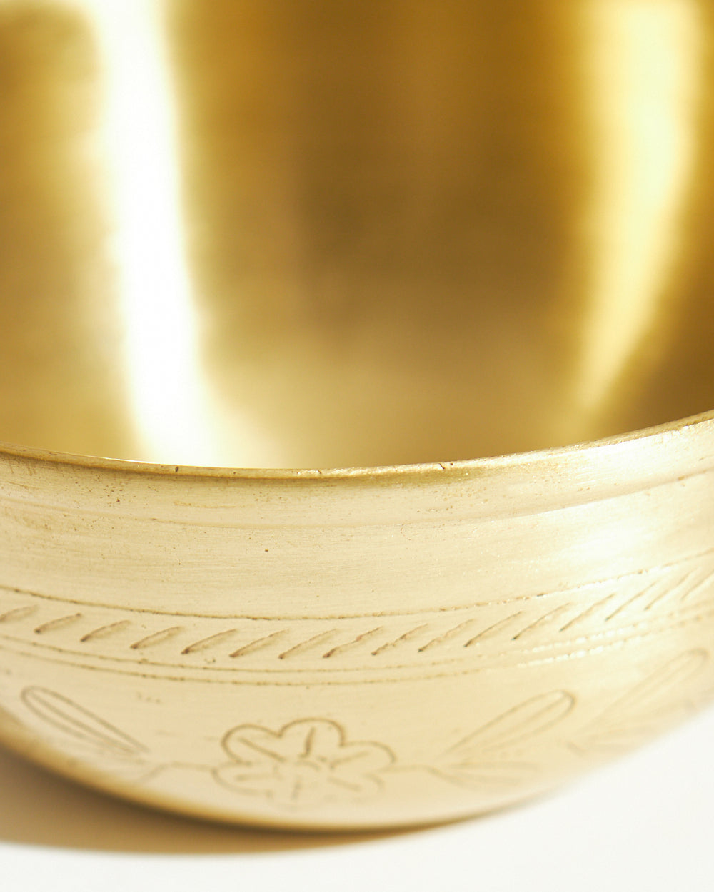 Marigold Brass Bowl