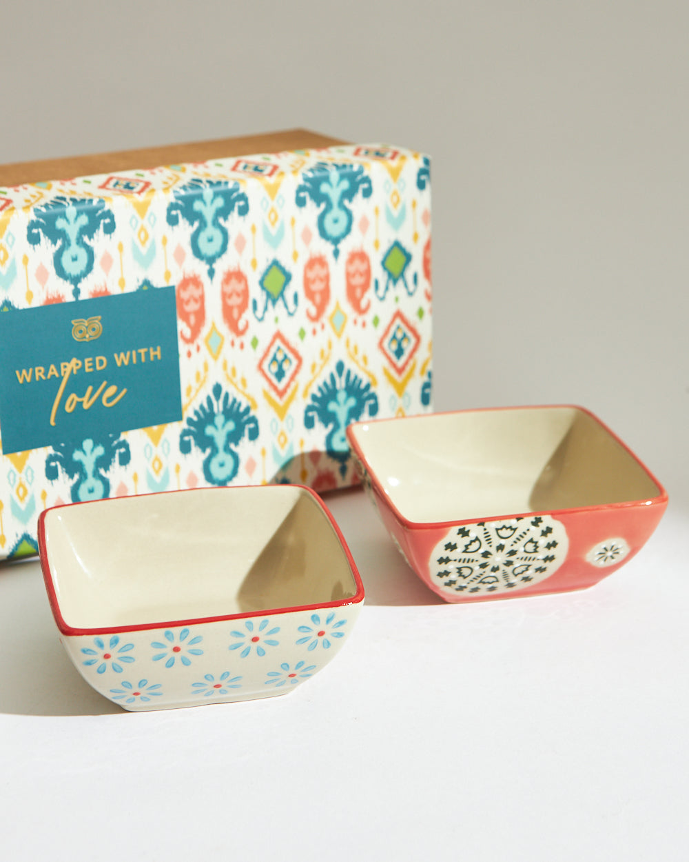 Boho Chakras Snack Bowls Gift Box | Set of 2