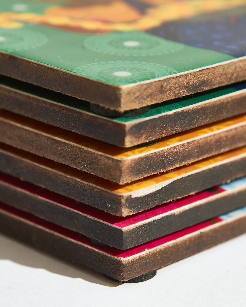 Folk Funk Coasters + Ferrero Rocher Set