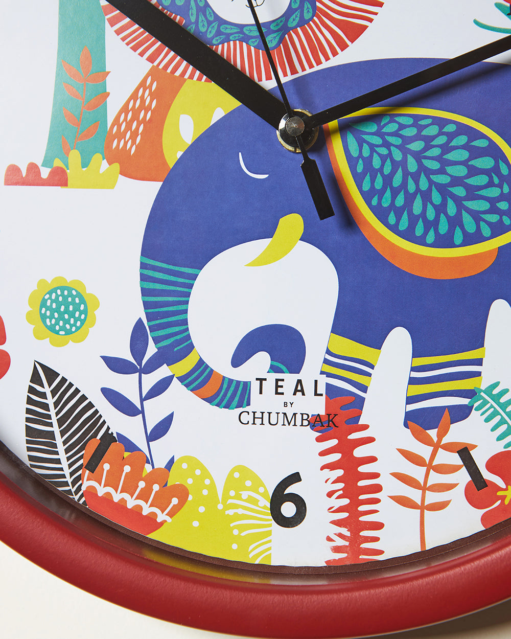 Teal by Chumbak Wall Clocks | 11 inch| Silent Sweep movement